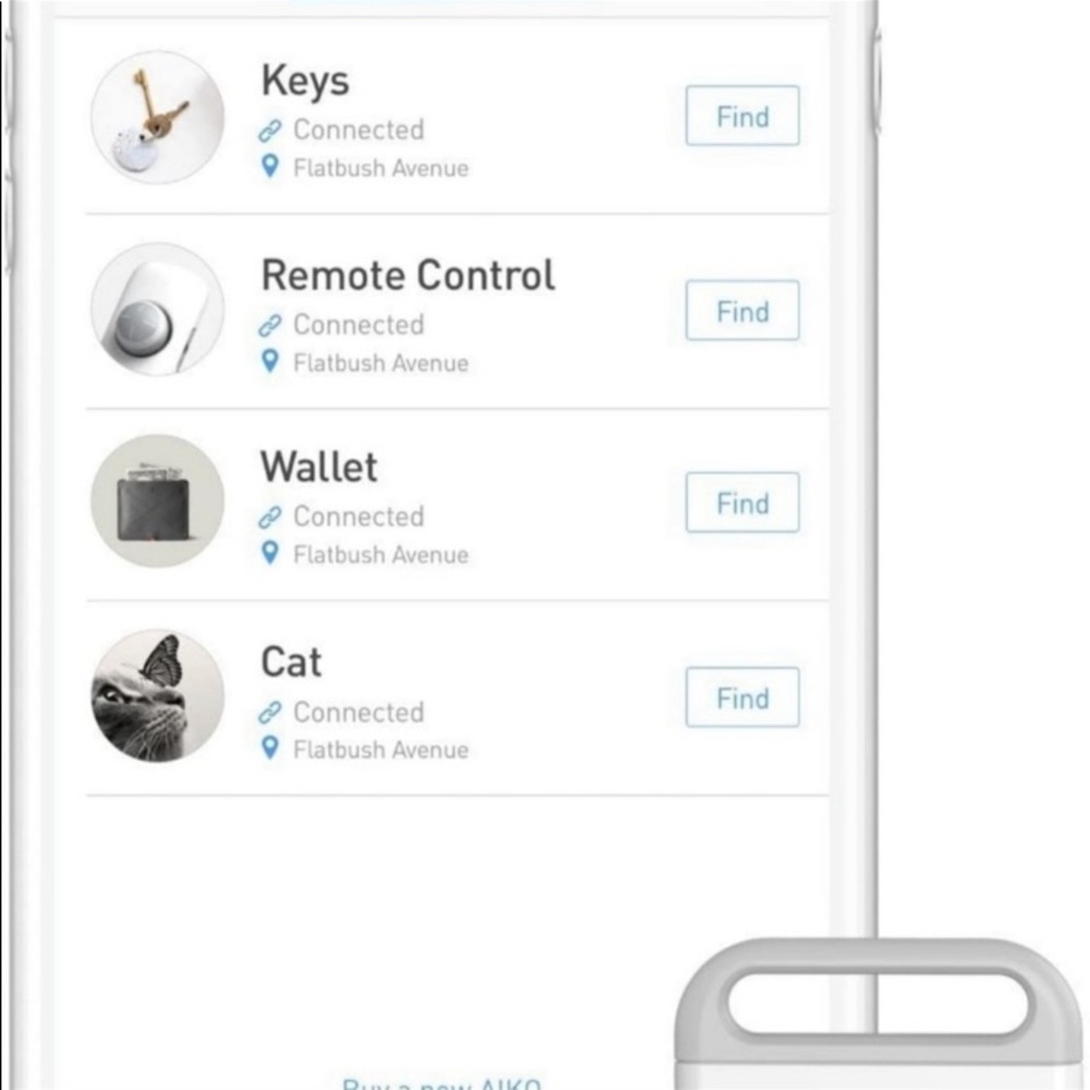 ✨HP✨ NEW! Akio GPS Key Finder - rechargeable USB - New in packaging - Picture 6 of 9